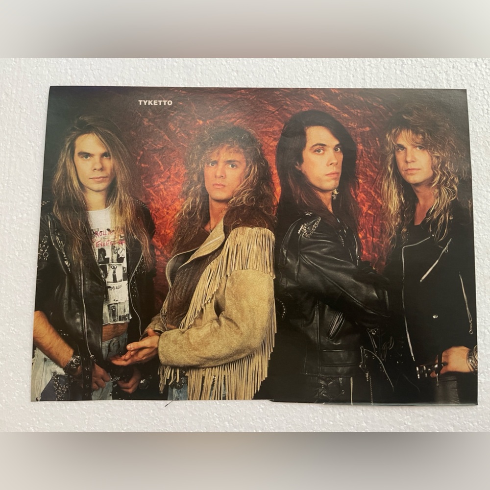 Tyketto band pinup